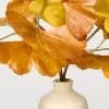 Hearth & Hand with Magnolia 11" Mini Yellow Gingko in Ceramic Vase Arrangement - Hearth & Hand™ with Magnolia [.43 Pounds, Polyester, Plastic, Tabletop]