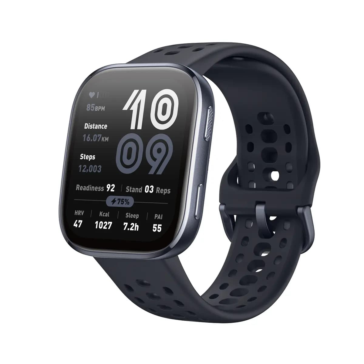 Amazfit Bip 6 Black [46.3x40.2x10.45mm, 1.97", 5 ATM]