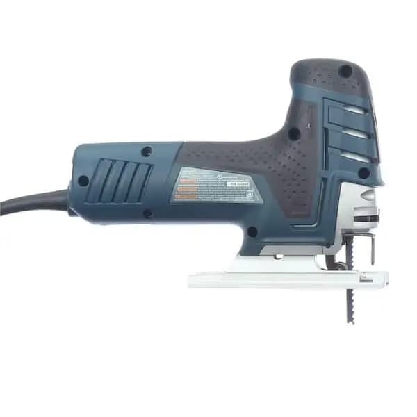 Bosch 7 Amp Corded Variable Speed Barrel-Grip Jig Saw Kit with Carrying Case, JS470EB [Amperage (A): 7 A, Bevel Capacity (degrees): 45 °, Color Family: Blue]