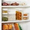 2.75c Short Square Plastic Food Storage Container - Brightroom [Number of Pieces 1, Dimensions (Overall) 4.12 Inches (H) x 4 Inches (W) x 4 Inche, Weight .43 Pounds, Features Stack