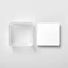 2.75c Short Square Plastic Food Storage Container - Brightroom [Number of Pieces 1, Dimensions (Overall) 4.12 Inches (H) x 4 Inches (W) x 4 Inche, Weight .43 Pounds, Features Stack