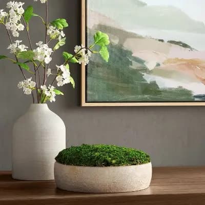 Threshold Modern Textured Ceramic Bud Vase White - Thresholdâ„¢ [Ceramic, 1.17 Pounds, 5.62 Inches (H) x 4 Inches (W)]