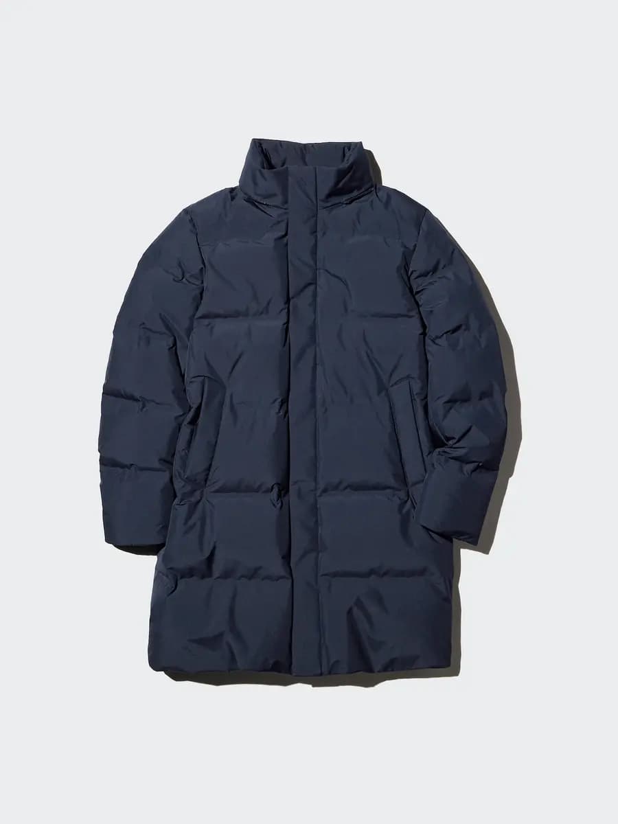 Uniqlo Seamless Down Coat Black [Imported, Hand wash cold, Do not dry clean, Convenient inner pocket.]