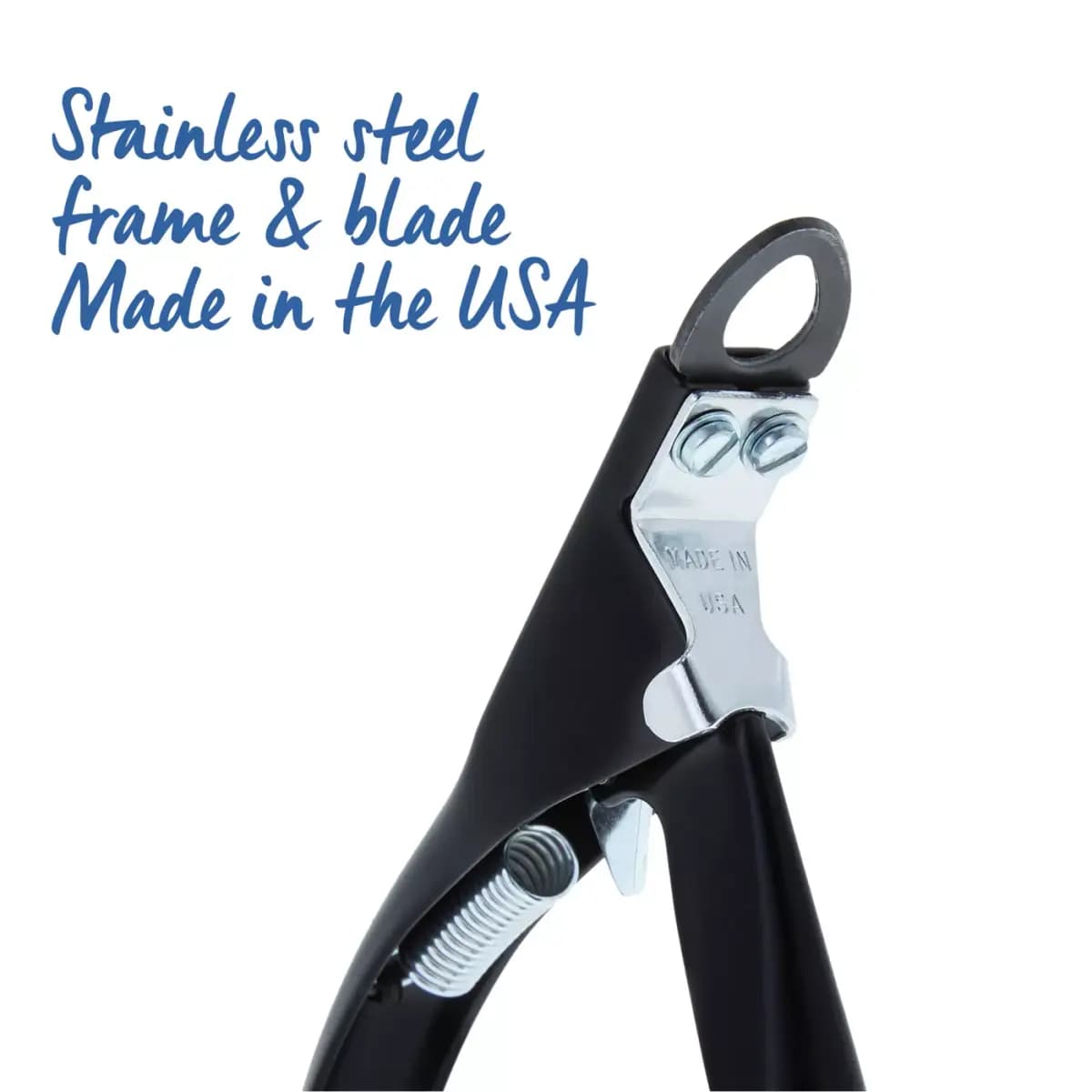 Top Paw® Large Metal Guillotine Pet Nail Clipper [Includes 1 Nail Clipper, Intended Pet(s) Large Dogs, Material(s) Metal, Color Black]