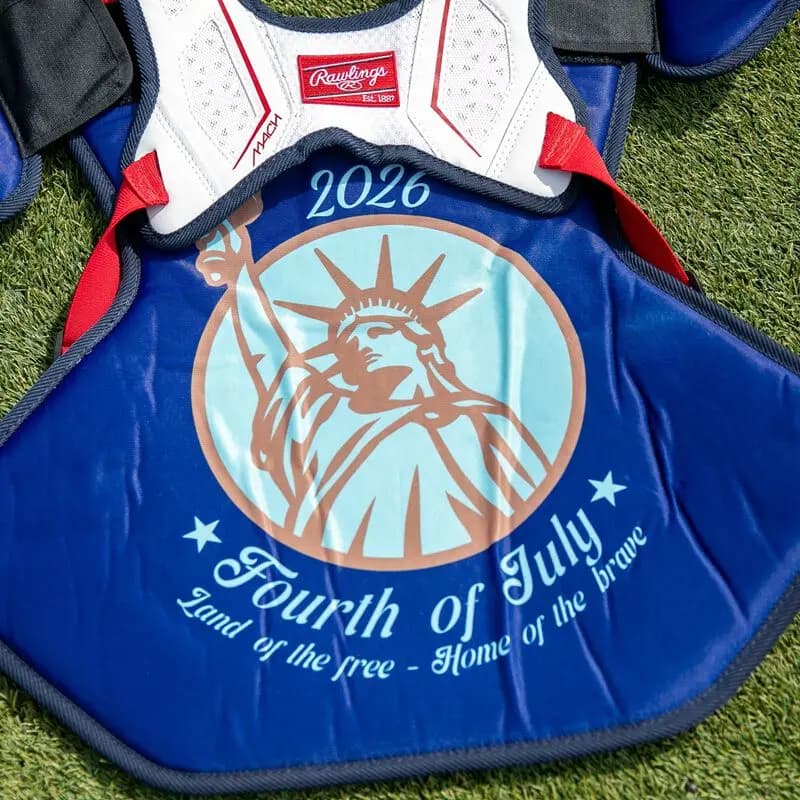 Rawlings Rawlings Mach Pro Americana Catcher's Set [MCHPROCS-USA, Dynamic Fit System, Americana]