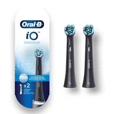 Oral-B Pro 500 Rechargeable Electric Toothbrush Twin Pack, Black [1 Brushing Mode, Standard Charger and Battery, 2-Minute Timer]