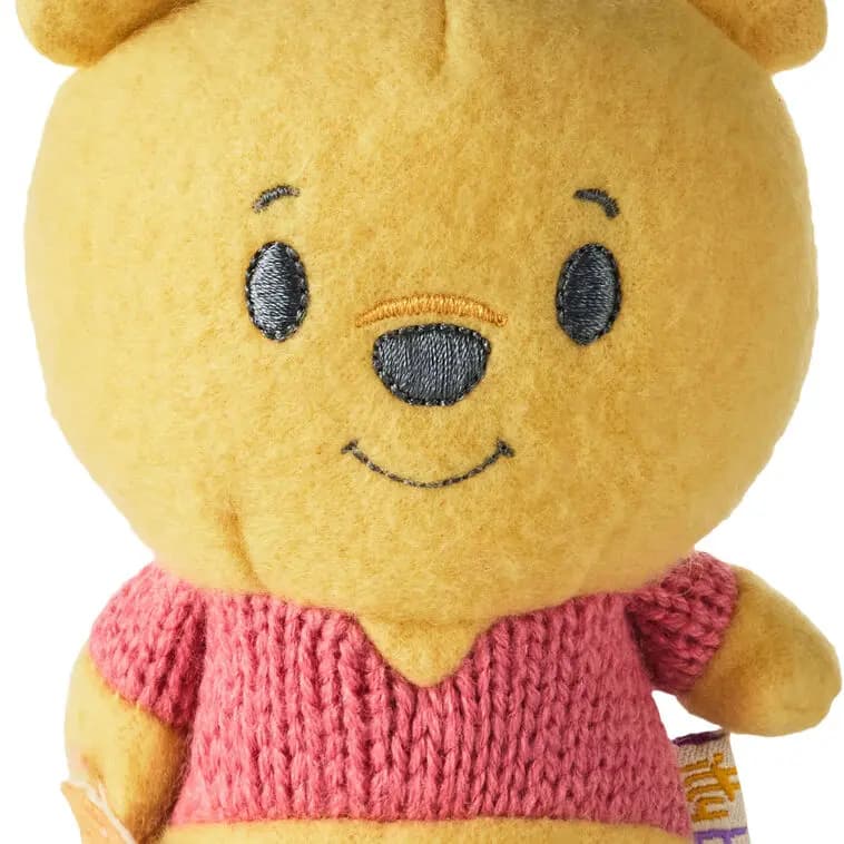 itty bittys Disney Winnie the Pooh Plush [3'' W x 4'' H x 2.25'' D, 1, To clean, wipe with a damp cloth., 1KDD2257]