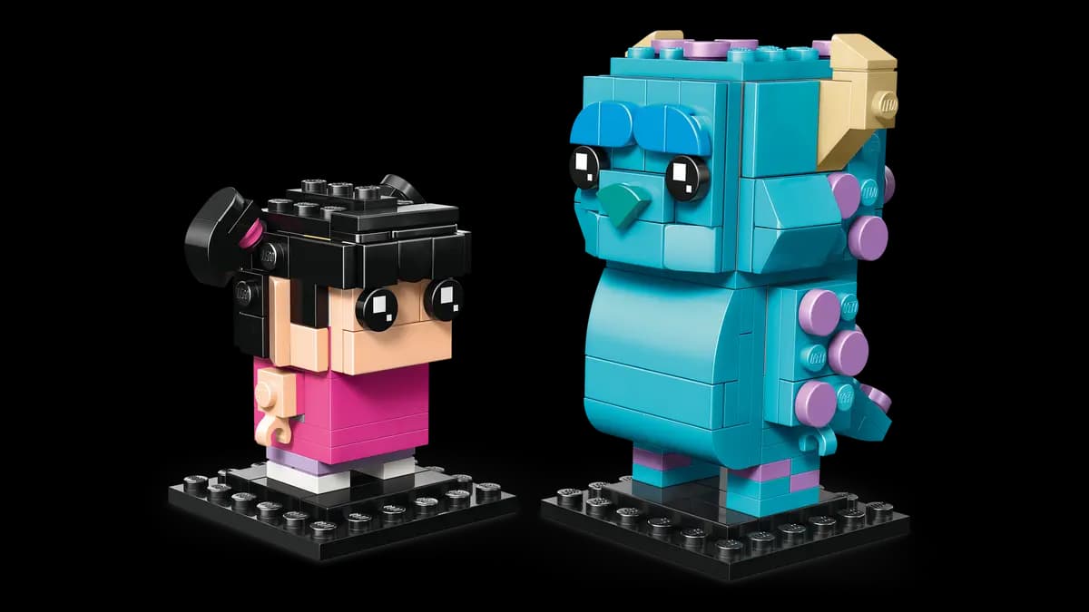 LEGO Sulley, Mike and Boo Figures 40861 [303 pieces, ages 10+, BrickHeadz]