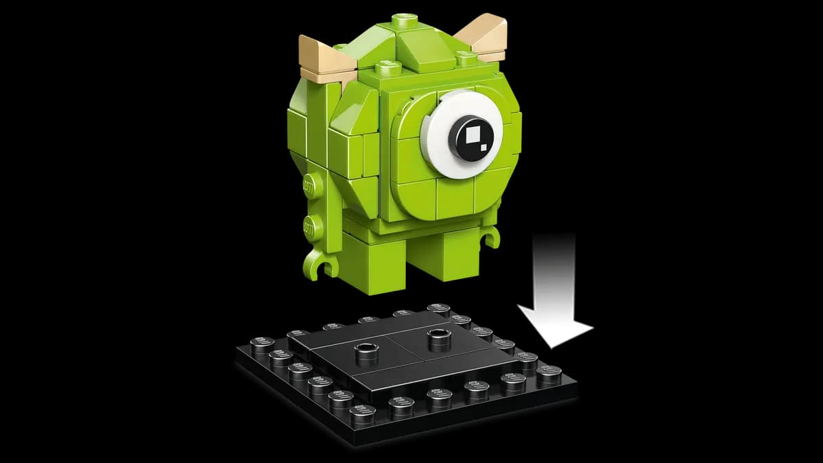 LEGO Sulley, Mike and Boo Figures 40861 [303 pieces, ages 10+, BrickHeadz]