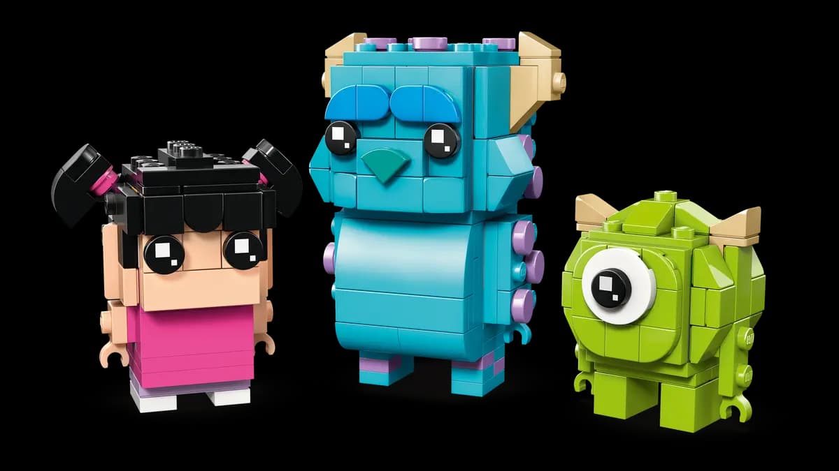 LEGO Sulley, Mike and Boo Figures 40861 [303 pieces, ages 10+, BrickHeadz]