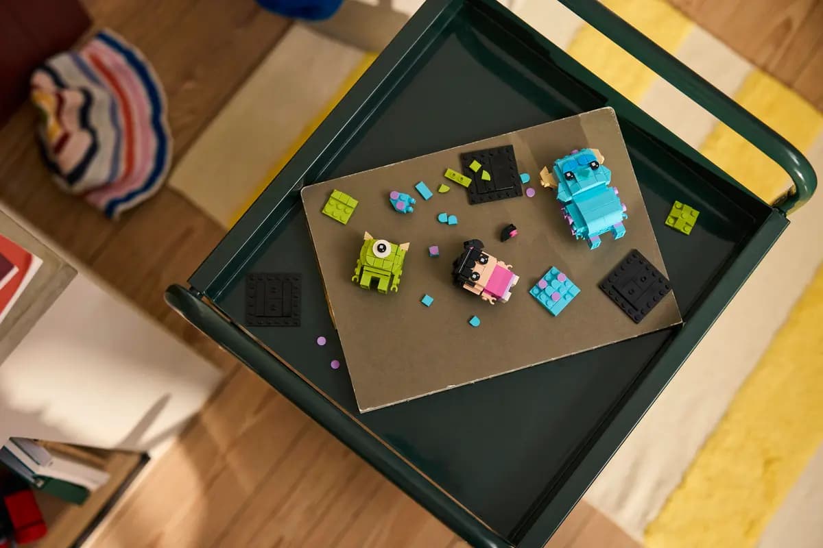 LEGO Sulley, Mike and Boo Figures 40861 [303 pieces, ages 10+, BrickHeadz]