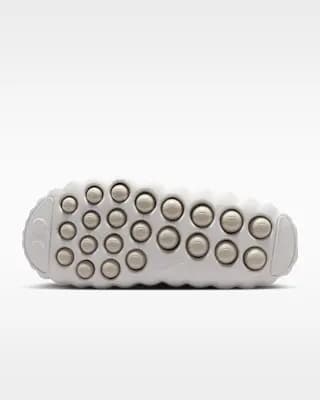 Nike Mind 001 Women's Pregame Mules Summit White/Phantom/Light Orewood Brown/Metallic Silver [Summit White/Phantom/Light Orewood Brown/Metallic Silver, W 5 / M 3.5, W 6 / M 4.5, W 