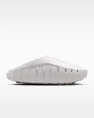 Nike Mind 001 Women's Pregame Mules Summit White/Phantom/Light Orewood Brown/Metallic Silver [Summit White/Phantom/Light Orewood Brown/Metallic Silver, W 5 / M 3.5, W 6 / M 4.5, W 