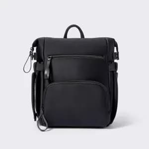 Mini Boxy Solid Backpack Diaper Bag - Black - Cloud Island™ [Dimensions (Overall) 13 Inches (H) x 9.5 Inches (W) x 4.5 Inc, Weight 1.77 Pounds, Industry or Government Certification