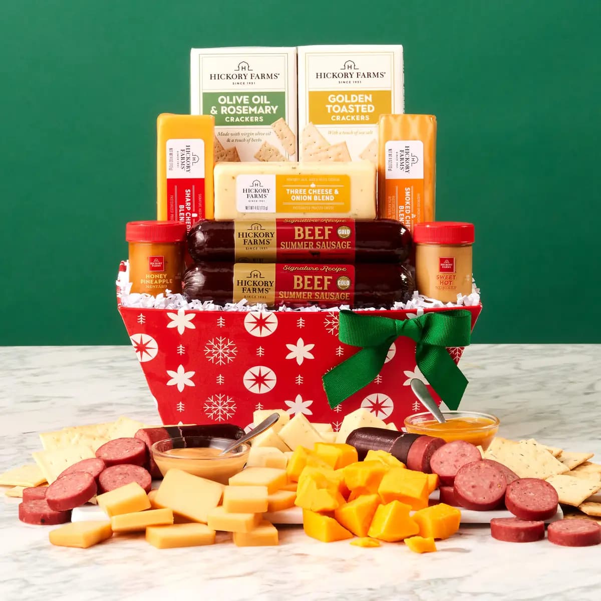 Holiday Signature Flavors Gift Basket [(2) 4 oz, 4 oz, 4 oz]