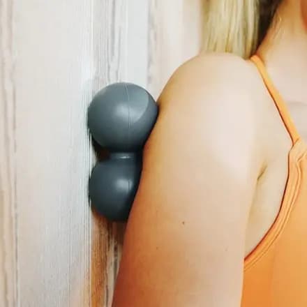 Tiger Tail USA Tiger Ball Peanut 2.4 Foam Roller Gray [Fitness Recovery, Silicone, 6 x 5 x 2.5 inches]