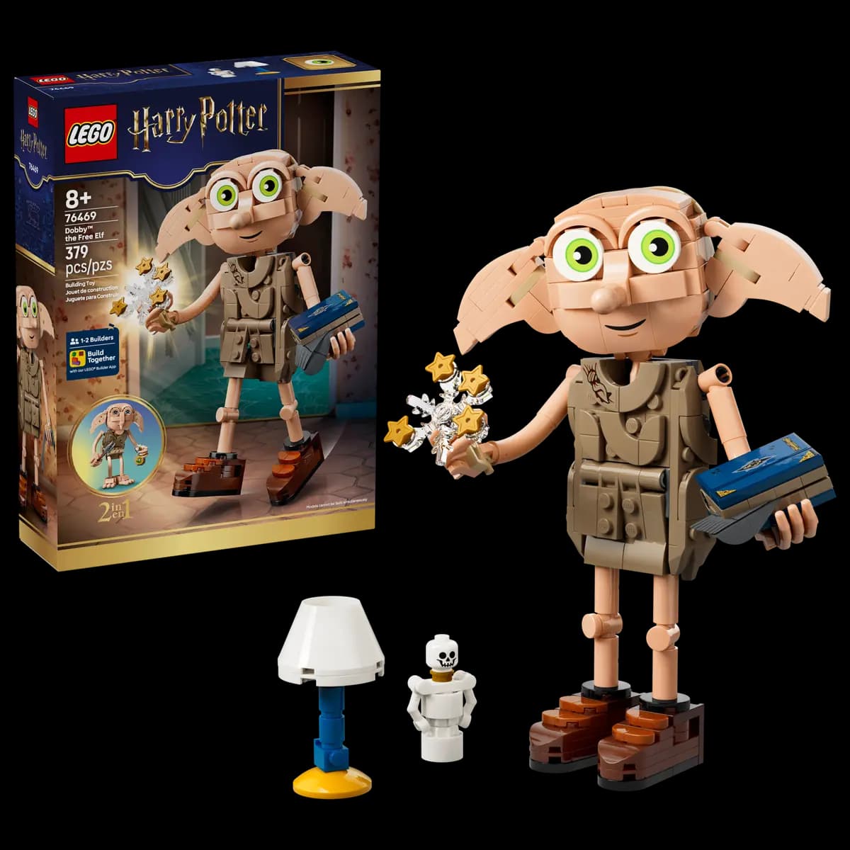 LEGO Dobby™ the Free Elf 76469 [379 pieces, ages 8+, Harry Potter™]