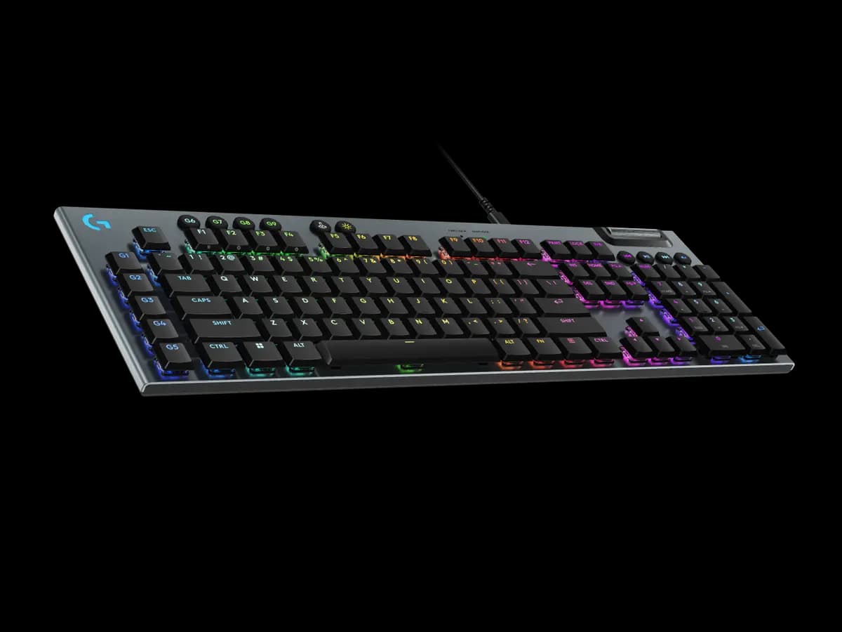 Logitech G915 X Wired Gaming Keyboard - Black - English US (QWERTY) [0.89 in (22.6 mm), 5.91 in (150 mm), 18.7 in (475 mm)]