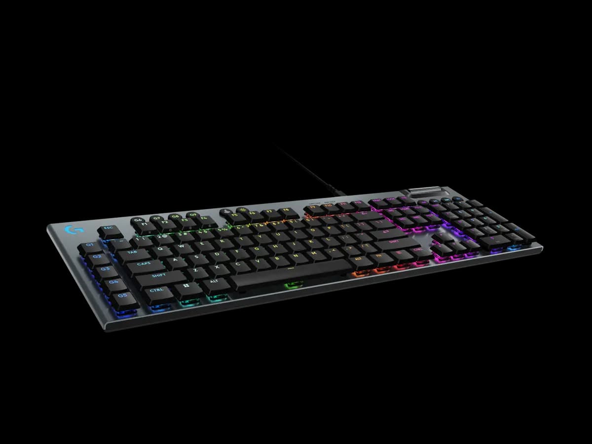 Logitech G915 X Wired Gaming Keyboard - Black - English US (QWERTY) [0.89 in (22.6 mm), 5.91 in (150 mm), 18.7 in (475 mm)]