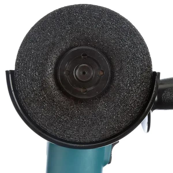 Makita 7.5 Amp Corded 4-1/2 in. Easy Wheel Change Compact Angle Grinder with Grinding Wheel, Wheel Guard and Side Handle, 9557NB [Amperage (A): 7.5 A, Arbor Size: 5/8 in-11, Color 