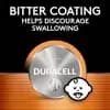 Duracell 2025 Batteries Lithium Coin Button - 2 Pack - Specialty Battery w/ Bitterant Technology: 185mAh Capacity, 3V Output [Weight .02 Pounds, Volts 3 Volts, Battery Capacity 185