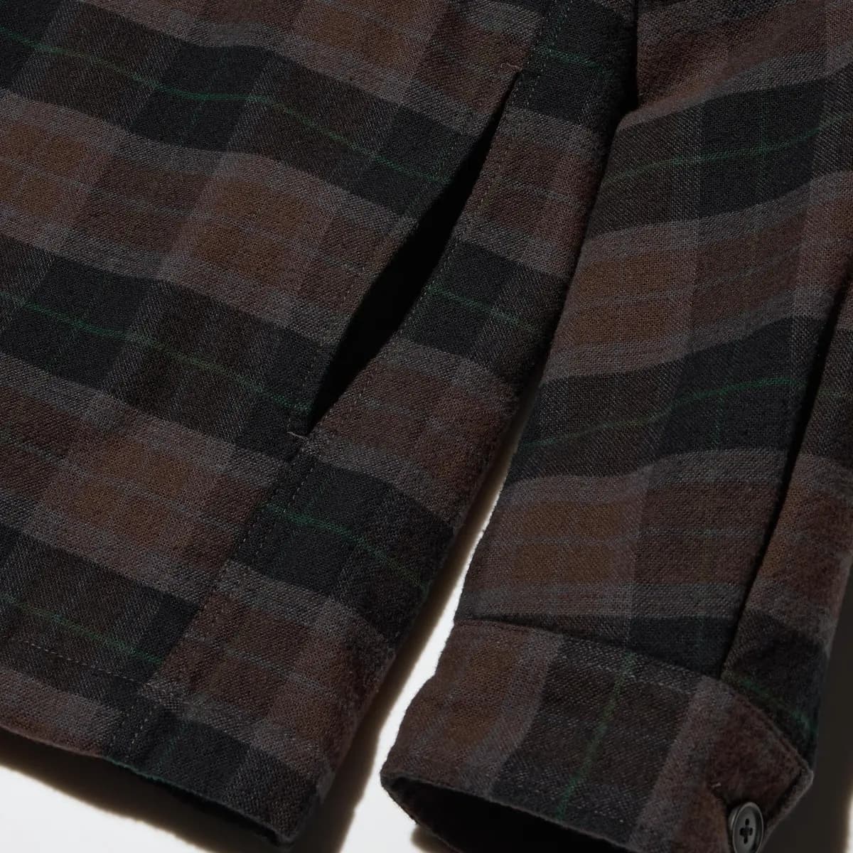 Uniqlo Padded Shirt Jacket Dark Brown [Imported, Hand wash cold, Do not dry clean, Pockets lined with soft padding.]