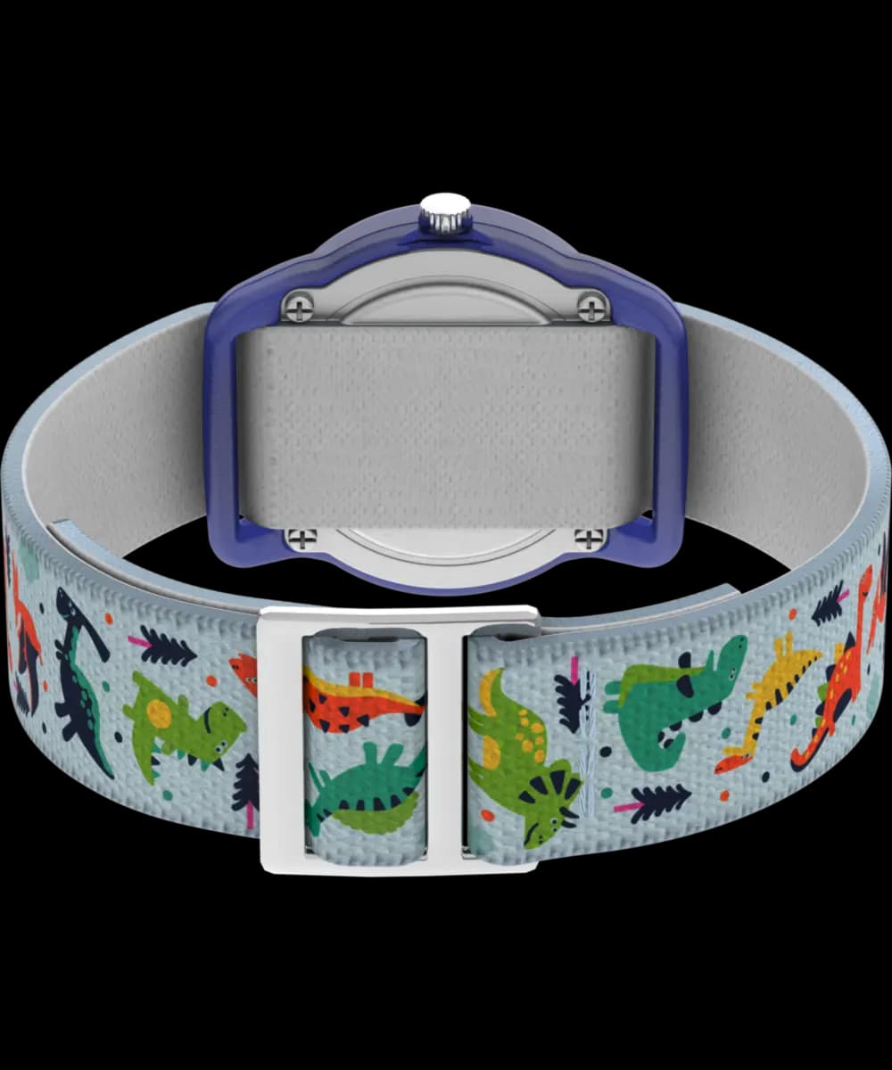 Timex Time Machines 29mm Dinosaur Elastic Fabric Kids [Resin, 29 mm]