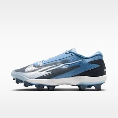 Nike Diamond Standout MCS Baseball Cleats Football Blue/Armory Blue/Chambray Blue/White [Football Blue/Armory Blue/Chambray Blue/White, Low-cut collar height, II7344-400]