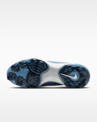 Nike Diamond Standout MCS Baseball Cleats Football Blue/Armory Blue/Chambray Blue/White [Football Blue/Armory Blue/Chambray Blue/White, Low-cut collar height, II7344-400]
