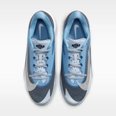 Nike Diamond Standout MCS Baseball Cleats Football Blue/Armory Blue/Chambray Blue/White [Football Blue/Armory Blue/Chambray Blue/White, Low-cut collar height, II7344-400]