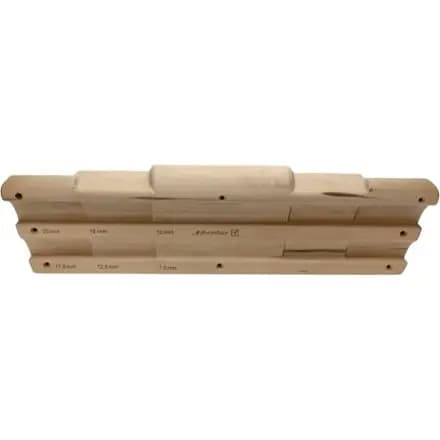 Metolius Climbers Edge Training Board [Rock Climbing, Wood, 23.6 x 6.3 inches]