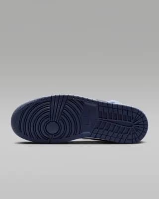 Air Jordan 1 Mid Men's Shoes University Blue/White/Sail/Midnight Navy [University Blue/White/Sail/Midnight Navy, M 4 / W 5.5, M 5.5 / W 7, M 6 / W 7.5, M 6.5 / W 8, M 7 / W, Leathe
