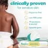 Pampers Sensitive Baby Wipes - 36ct [Scent Unscented, Dimensions (Overall) 7 Inches (L), 6.7 Inches (W), Health Facts Alcohol-Free, Dye-Free, Disposability Do not flush]