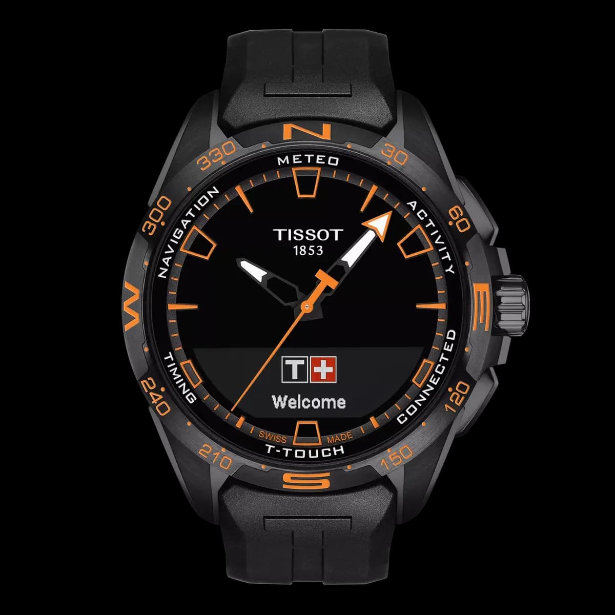 Tissot T-Touch Connect Solar 47.5mm T1214204705104 [47.50 mm, Swiss quartz solar tactile, 100 m]