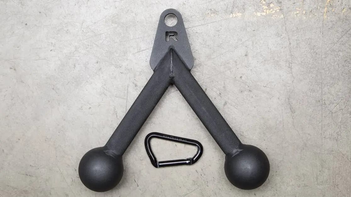 Rogue Fitness Rogue Tricep Push Down Attachment [Black, Yes, 4LB]