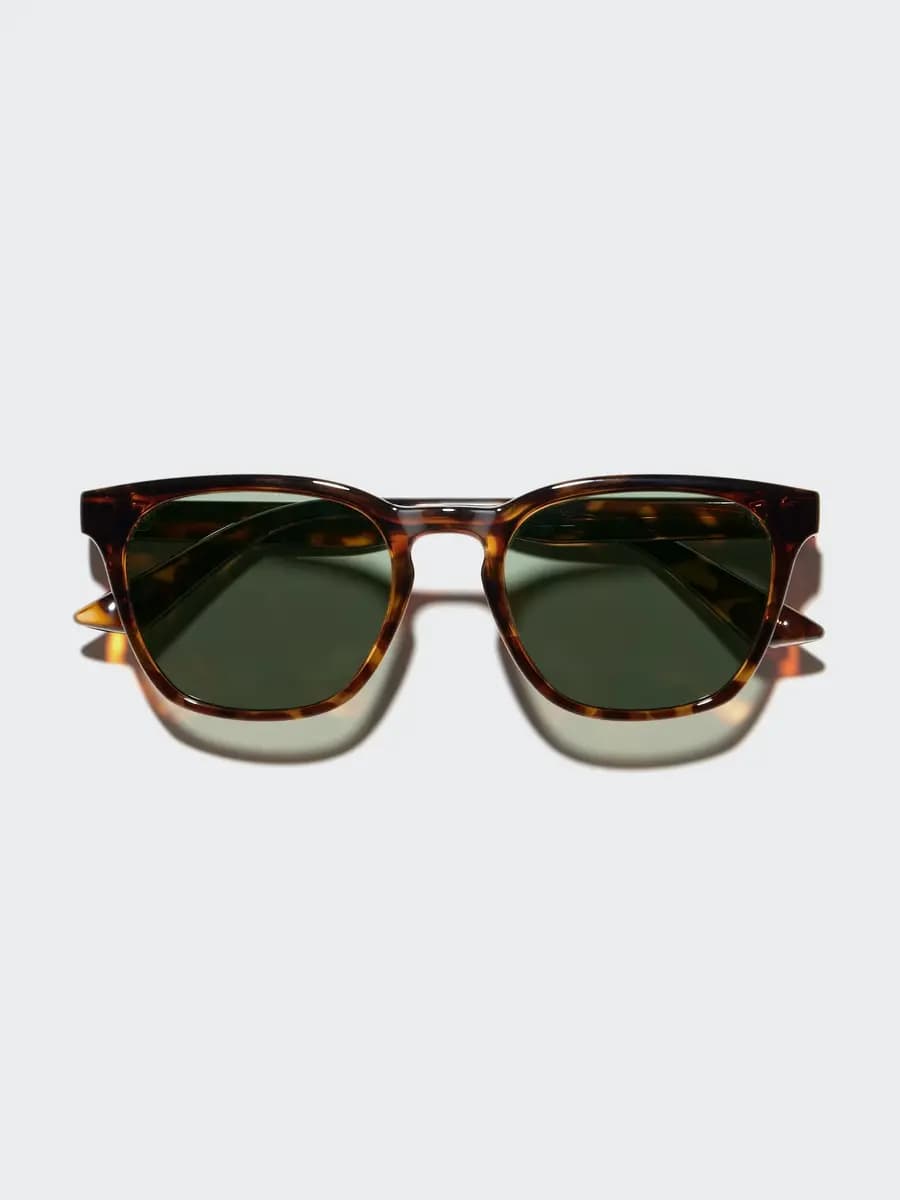 Uniqlo Square Sunglasses Brown [Imported, UV400 lenses block approximately 99% of UV rays., Made from flexible plastic for comfort.]