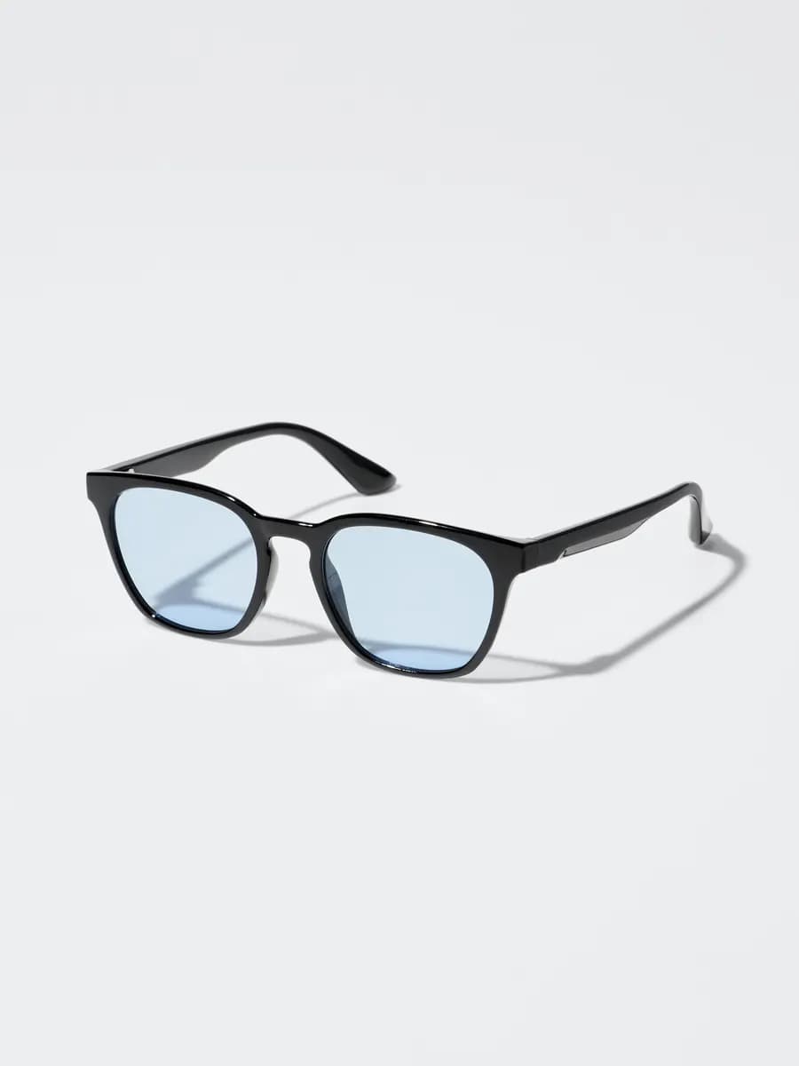 Uniqlo Square Sunglasses Brown [Imported, UV400 lenses block approximately 99% of UV rays., Made from flexible plastic for comfort.]