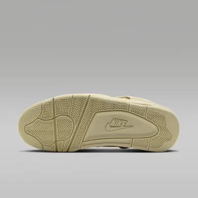 Air Jordan 4 Retro x J Balvin "Amazonas" Men's Shoes Lemonade/Lemonade [Lemonade/Lemonade, Luxe leather upper is durable and premium., Foam midsole]