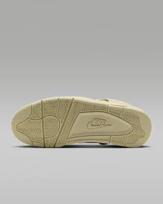 Air Jordan 4 Retro x J Balvin "Amazonas" Men's Shoes Lemonade/Lemonade [Lemonade/Lemonade, Luxe leather upper is durable and premium., Foam midsole]