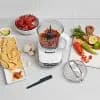 Cuisinart Core Custom 4-Cup Mini Chopper - White - MCH-4 [3.3 Pounds, Stainless Steel, Plastic, 4 Cup]