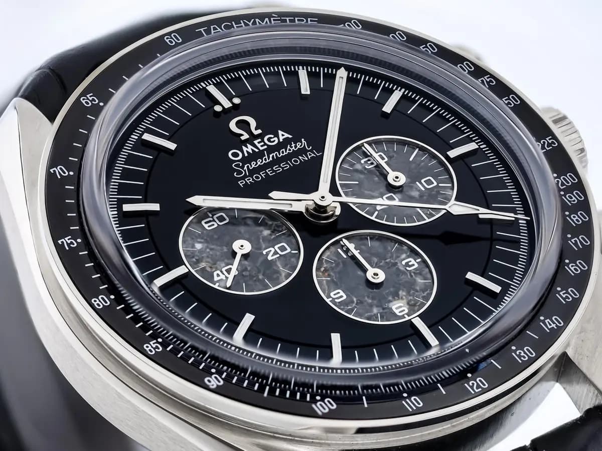Omega SPEEDMASTER MOONWATCH 321 950 Platinum Ref 3119342099001 Box Papers Bj-2022
