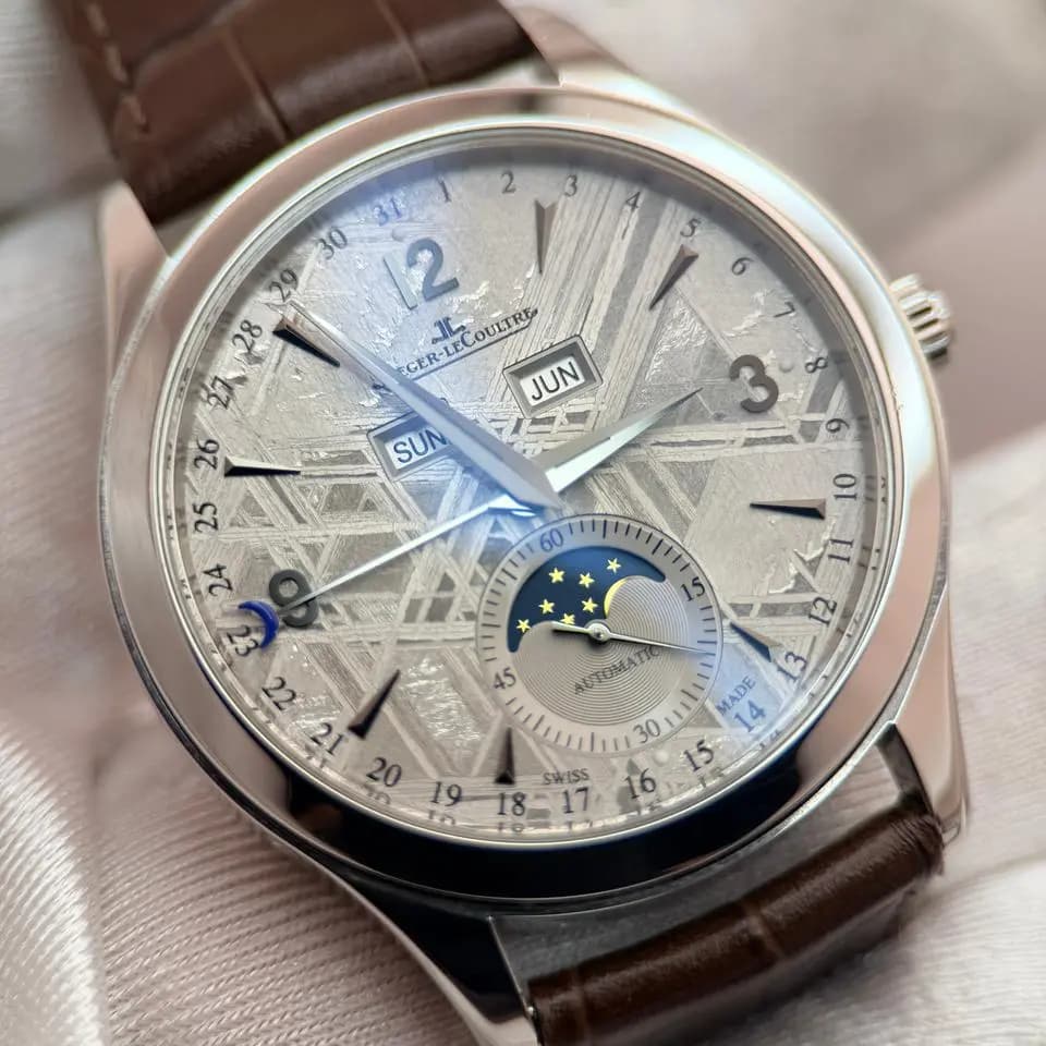 Jaeger-LeCoultre Master Calendar Discontinued Meteorite Dial | Full Set | Extra Strap