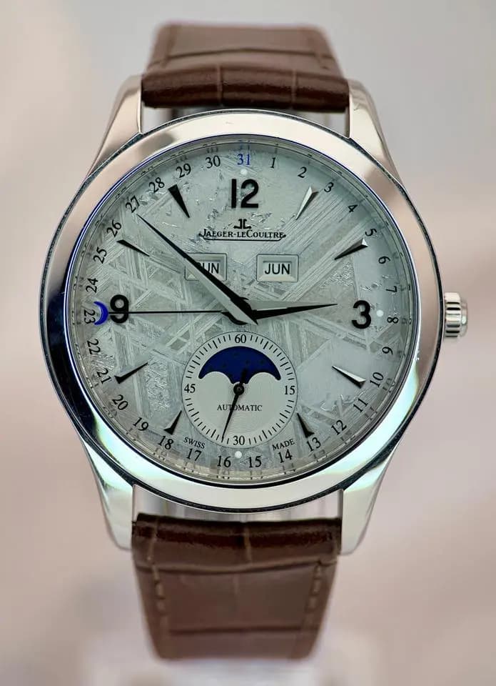 Jaeger-LeCoultre Master Calendar Discontinued Meteorite Dial | Full Set | Extra Strap