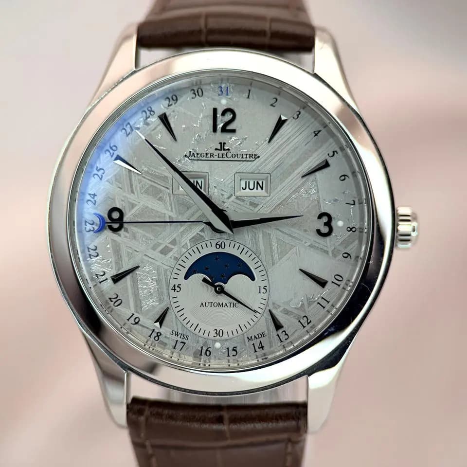 Jaeger-LeCoultre Master Calendar Discontinued Meteorite Dial | Full Set | Extra Strap