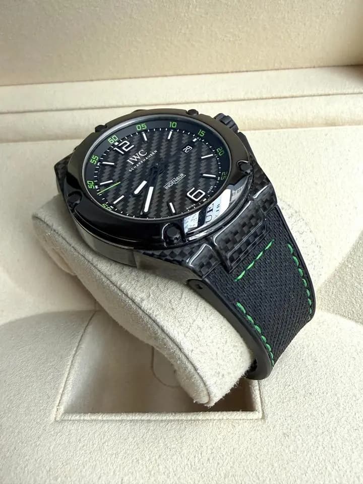 IWC Ingenieur Automatic Performance 2017 perfect condition Carbon