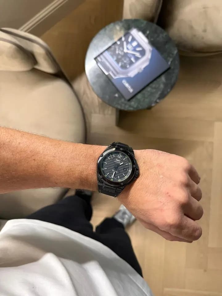 IWC Ingenieur Automatic Performance 2017 perfect condition Carbon