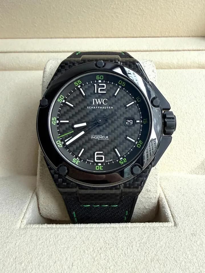 IWC Ingenieur Automatic Performance 2017 perfect condition Carbon