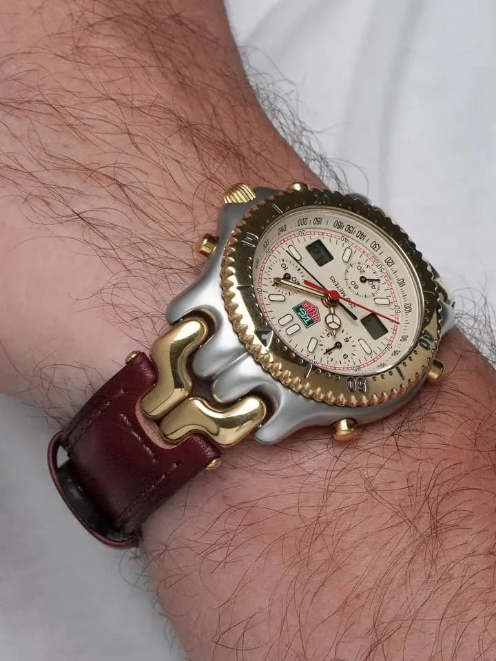 TAG Heuer S/EL Quartz Chronograph Ayrton Senna / Full Set / Collectable / Excellent Condition