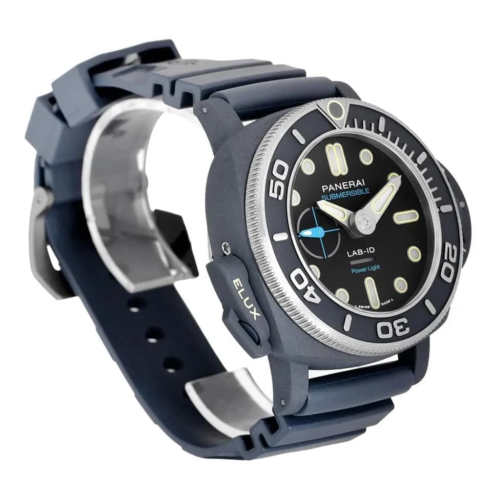 Panerai Submersible Elux Lab-ID 49mm, Ti-Ceramitech PAM01800 Fullset