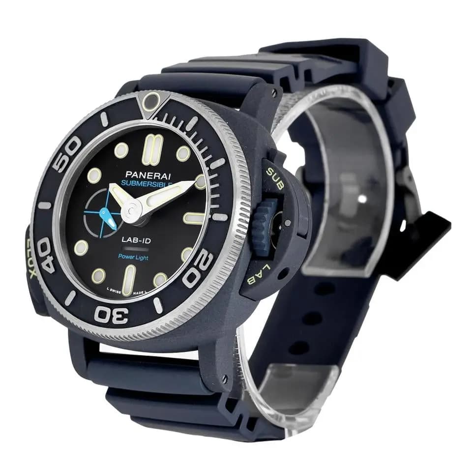 Panerai Submersible Elux Lab-ID 49mm, Ti-Ceramitech PAM01800 Fullset